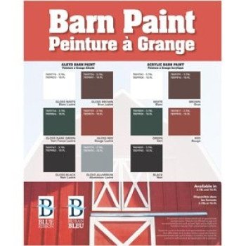 UCP Paints E801 Barn Paint Card