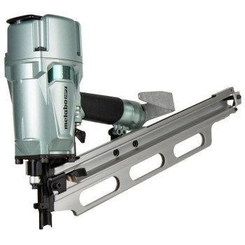Metabo HPT NR83A5(Y)M Framing Nailer with Depth Adjustment and Aluminum Magazine, 64 Magazine, 21 deg Collation