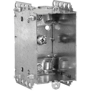 Hubbell 2104LLEU50 Stud Device Box, 1-Gang