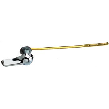 Plumb Pak PP835-58 Toilet Flush Lever, Chrome, Includes: Brass Rod, Metal Nut and Spud