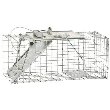 Victor 1083 Animal Trap, 7 in W, 7 in H, Spring-Loaded Door