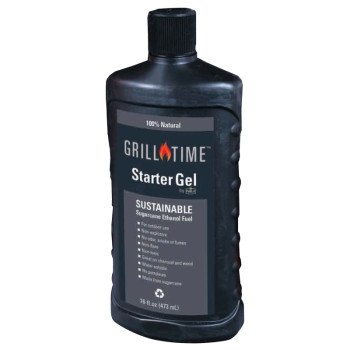 LotusGrill UPG-SG-16 Starter Gel, Gel, 7 to 8 min Burn Time, 200 mL Bottle