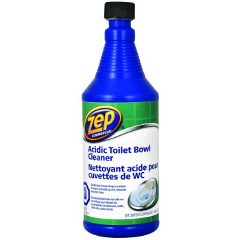 Zep CAATB32 Toilet Bowl Cleaner, 32 oz Bottle, Liquid, Pine, Blue