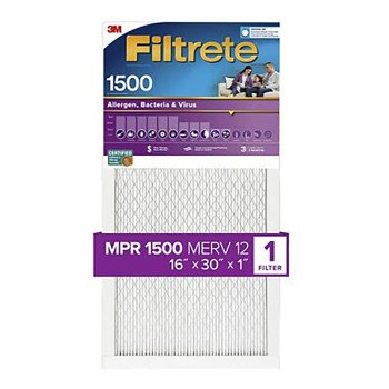 FILTER AIR 1500MPR 16X30X1IN