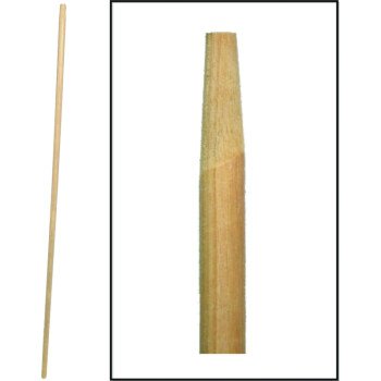 Birdwell 520-12 Broom Handle, 1-1/8 in Dia, 54 in L, Hardwood