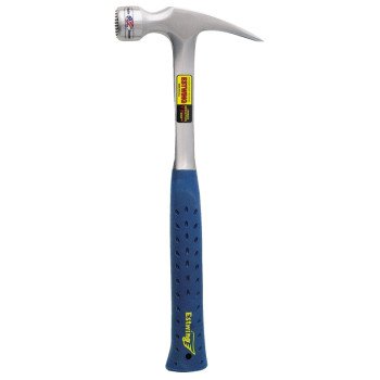 Estwing E3-20SM Hammer, 20 oz Head, Rip Claw, Milled Head, Steel Head, 13-3/4 in OAL