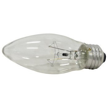 Sylvania 13367 Incandescent Bulb, 40 W, B13 Lamp, Medium E26 Lamp Base, 455 Lumens, 2850 K Color Temp