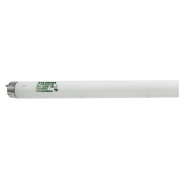 Sylvania 22363 Fluorescent Bulb, 25 W, T8 Lamp, Medium G13 Lamp Base, 2150 Lumens, 3000 K Color Temp, Warm White Light