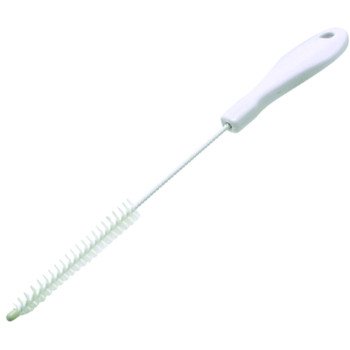 Quickie 112 Spout Brush, Nylon Bristle, 2-3/4 in L, Plastic Handle