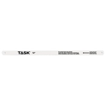 TASK T22565B Hacksaw Blade, 12 in L, 24 TPI