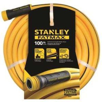 STANLEY BDS6652 Garden Hose, 100 ft L, Polyurethane/PVC, Yellow