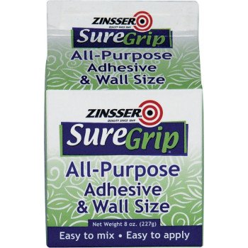 Zinsser 62008 Wallpaper Adhesive White, White, 8 oz, Container