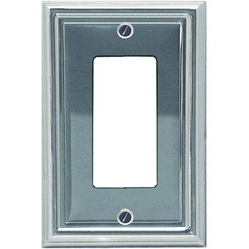 2-202R WALLPLATE ROCKER CHROME