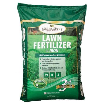 Landscapers Select 902738 Lawn Fertilizer Bag, Granular, 29-0-4 N-P-K Ratio