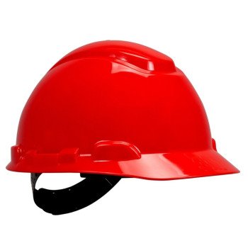 H-705P HARD HAT PINLOCK RED   