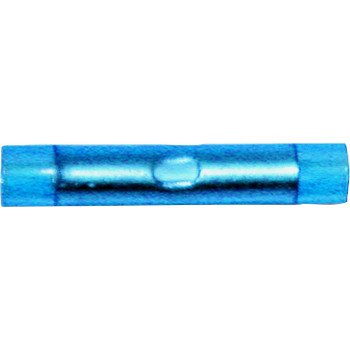 Calterm 65507 Butt Splice Connector, 600 V, Blue