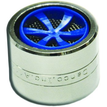 Danco 10481 Faucet Aerator, 55/64-27 Female, Brass, Chrome Plated, 1.5 gpm