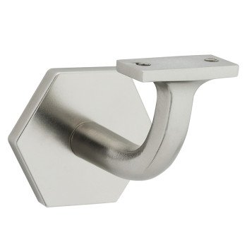 National Hardware Powell N830-535 Handrail Bracket, 150 lb, Steel/Zinc, Satin Nickel