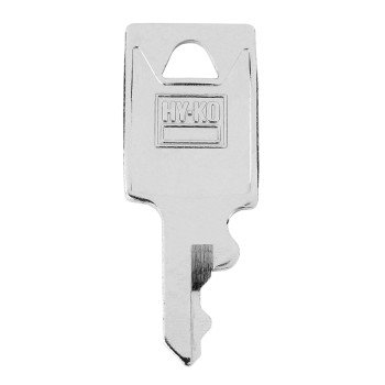 Hy-Ko 11010170S Key Blank, Brass, Nickel-Plated, For: Samsonite 170S Locks