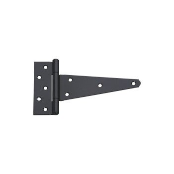 National Hardware N129-213 T-Hinge, 5-1/2 in W Frame Leaf, 1.993 in H Frame Leaf, Steel, Tight Pin, 60 lb