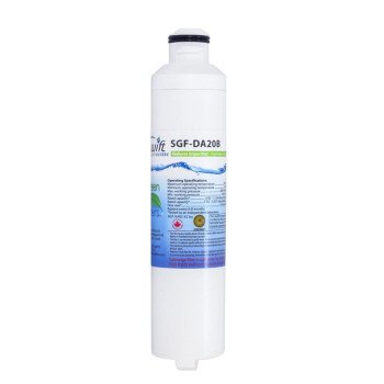 Swift Green Filters SGF-DA20B Refrigerator Water Filter, 0.5 gpm, 0.5 um Filter, Coconut Shell Carbon Block Filter Media