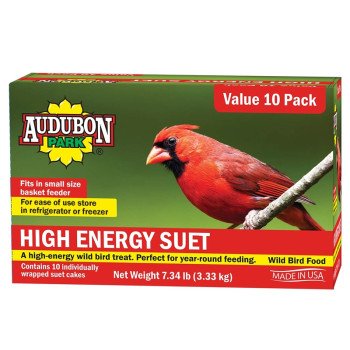 Audubon Park 13882 High Energy Suet, 11 oz, 10 Pack