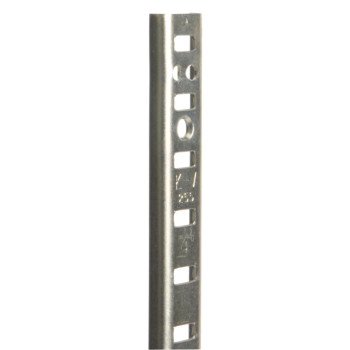 Knape & Vogt 255 255 ZC 36 Mortise-Mount Pilaster Standard 500 lb, Steel, Wall Mounting