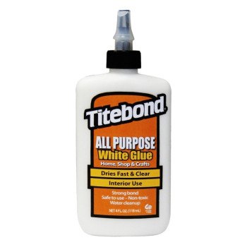 Titebond 5032 All Purpose Glue, White, 4 oz Bottle