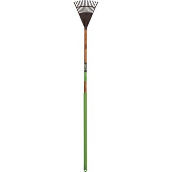 Ames 2916600 Floral Shrub Rake, 55-1/2 in OAL, Hardwood Handle, Cushion-Grip Handle