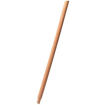 Rubbermaid FG636100LAC Broom Handle, 15/16 in Dia, 60 in L, Threaded, Wood, Natural