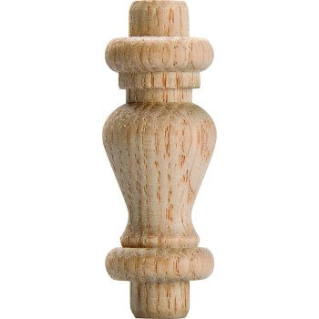 Waddell 540 Spindle, 1-1/4 in L, Hardwood, Maple