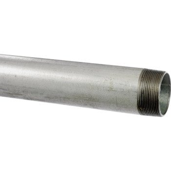 Kloeckner Metals GALV-3/4 Pipe, 3/4 in, 10 ft L, Threaded