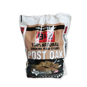 B & B Charcoal 00132 Smoking Chunk, Post Oak, Wood, 549 cu-in