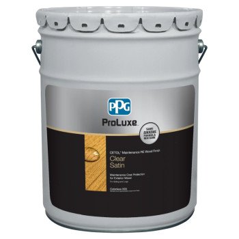 PPG Proluxe Cetol SIK61003/05 Wood Finish, Clear, Liquid, 5 gal, Pail