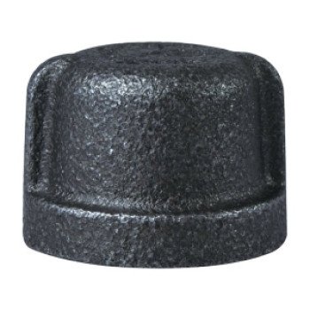 ProSource 521-403HN Series 18-1/2B Pipe Cap, 1/2 in, FIP, Malleable Iron, 40 Schedule, 300 psi Pressure