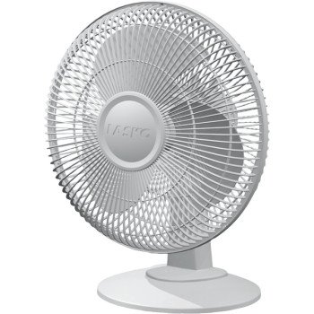 Lasko 2012 Table Fan, 3-Speed, White