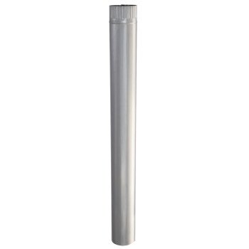 Imperial VT0030 Rigid Pipe, 3 in Dia, 30 in L, Aluminum