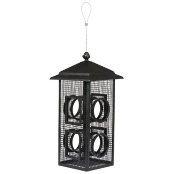 Perky-Pet B00303-2 Wild Bird Feeder, Fly-Thru, 2 lb, Metal