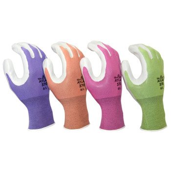 ATLAS 3704CL-08.RT Ergonomic Protective Gloves, L, Knit Wrist Cuff