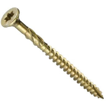 GRK Fasteners R4 01137 Framing Screw, #10 Thread, 3-1/8 in L, Star Drive, Steel, Climatek, 350 PK