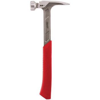 Milwaukee 48-22-9023 Hammer, 22 oz Head, Framing, Straight Head, Steel Head, 15 in OAL