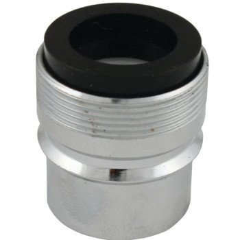 Plumb Pak PP800-3LF Faucet Aerator, 55/64-27 x 15/16-27, Brass, Chrome Plated