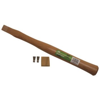 Vaughan 61282 Replacement Handle, 18 in L, Wood, For: 28 to 32 oz Claw Hammers Such as Vaughan 606M and 707M