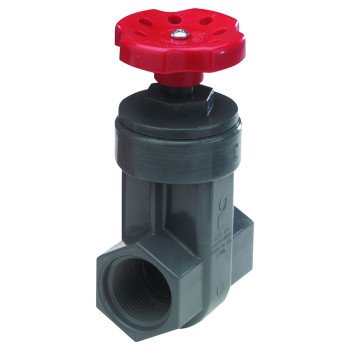 NDS GVG-0500-S Gate Valve, 1/2 in Connection, IPS Slip, 150 psi Pressure, PVC Body