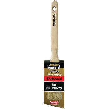 Bennett ANG B 2IN Paint Brush, 2 in W, Polyester Bristle