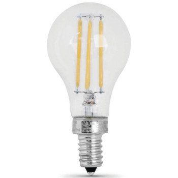 Feit Electric BPA1560C/827/LED/2 LED Lamp, General Purpose, A15 Lamp, 60 W Equivalent, E12 Lamp Base, Dimmable, Clear