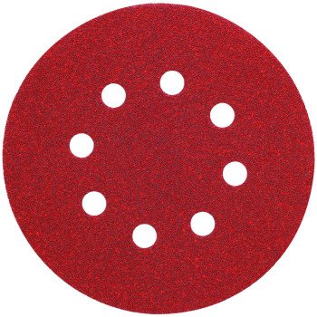 DEWALT DW4312 Sanding Disc, 5 in Dia, Coated, 150 Grit, Very Fine, Aluminum Oxide Abrasive, Paper Backing, 8-Hole