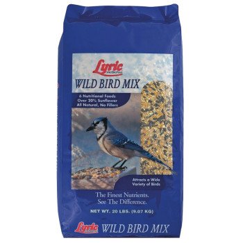 Lyric 26-46824 Wild Bird Feed, 20 lb Bag