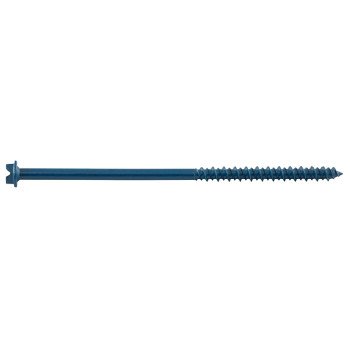 DEWALT UltraCon+ Series DFM12704 Concrete Screw Anchor, 3/16 in Dia, 2-1/4 in L, Carbon Steel, Zinc Stalgard, 100/BX