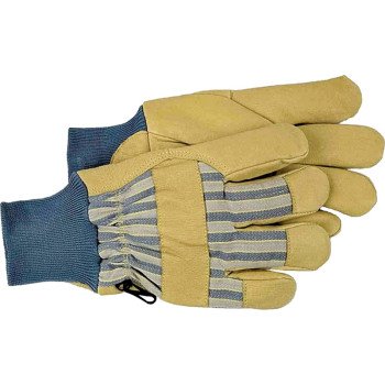 GLOVE PIGSKIN PALM INSULATED L